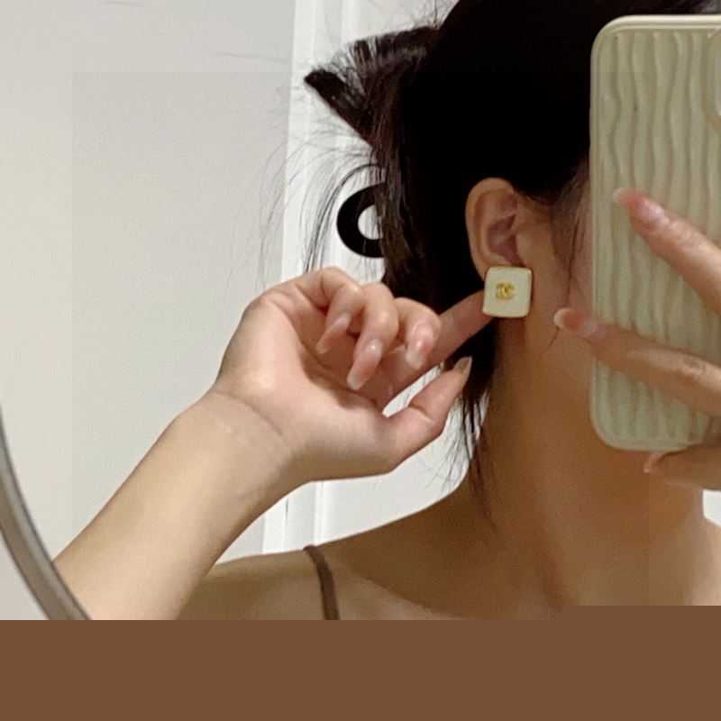 Ch*el earrings